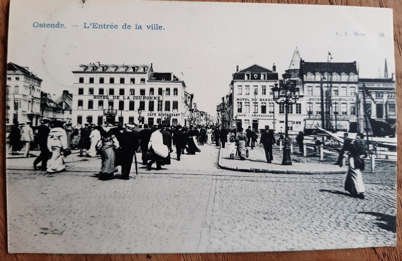 OSTENDE OSTENDE : entrée de la ville TOP !, Enlèvement ou Envoi