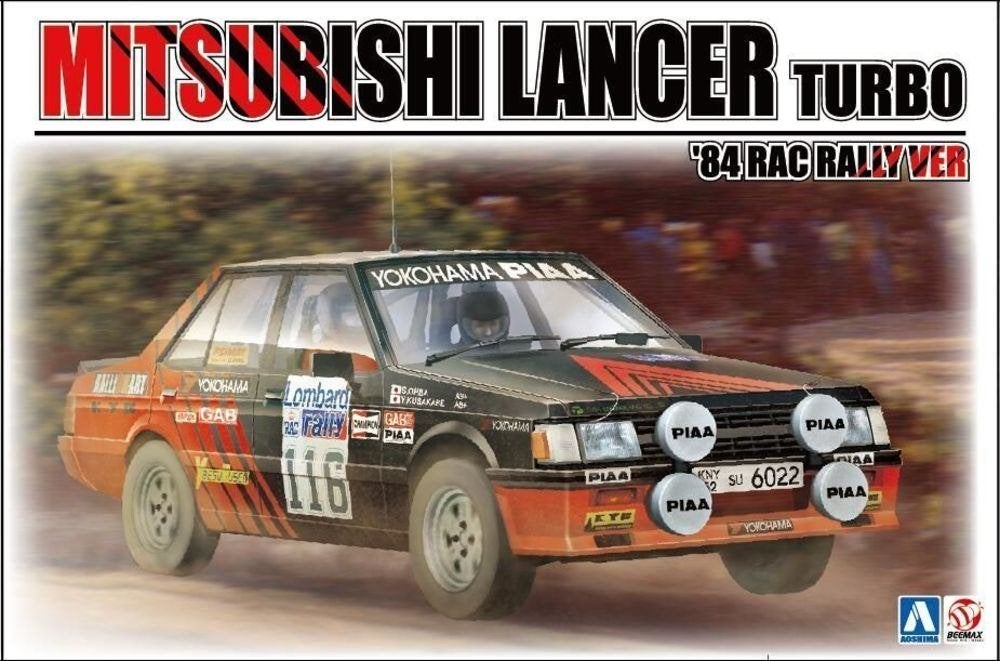 Beemax (B24022): Mitsubishi Lancer (84 RAC Rally) om 1:24, Overige merken, Auto, Groter dan 1:32, Nieuw