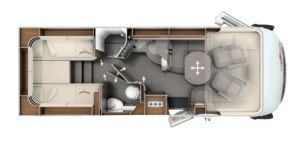 Carthago Chic C-Line, Caravanes & Camping, Entreprise, Intégral, ABS, Vitres électriques