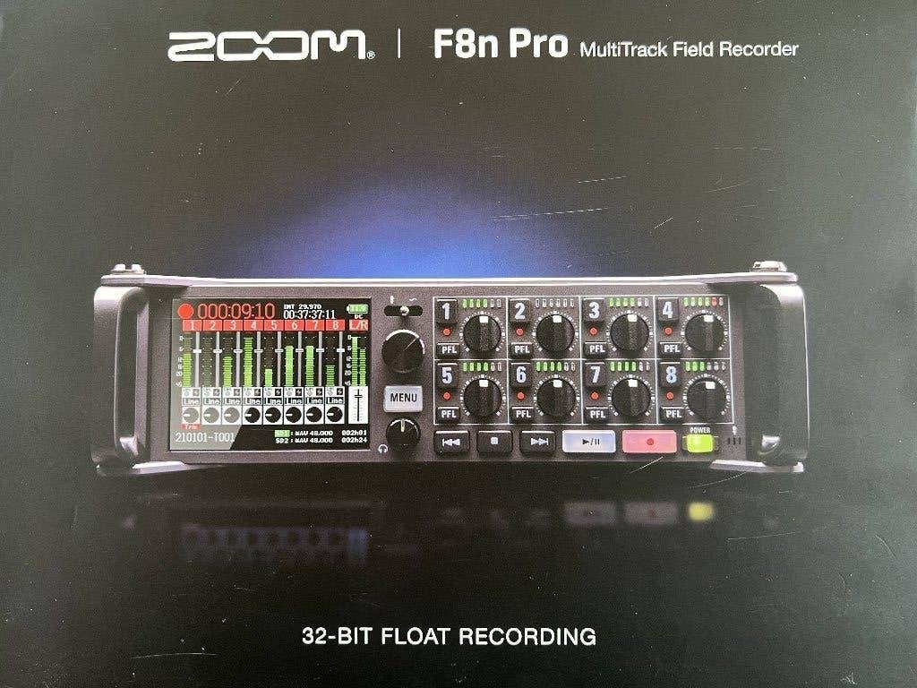 ZOOM F8N PRO GLOEDNIEUW!, Audio, Tv en Foto, Professionele apparaten, Ophalen of Verzenden