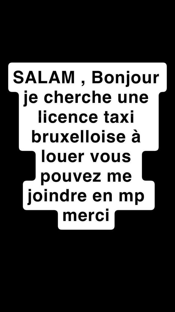 Taxi bruxelles