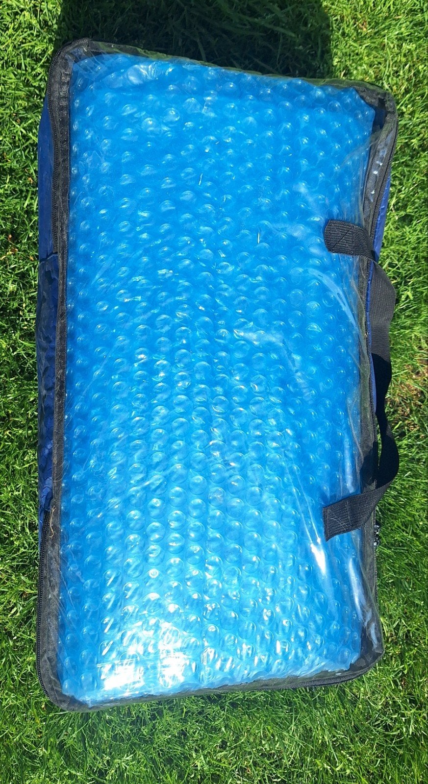Solar cover Intex zwembad 4,5m x 2,2 m, Ophalen, Zo goed als nieuw, 5 tot 10 m², Folie
