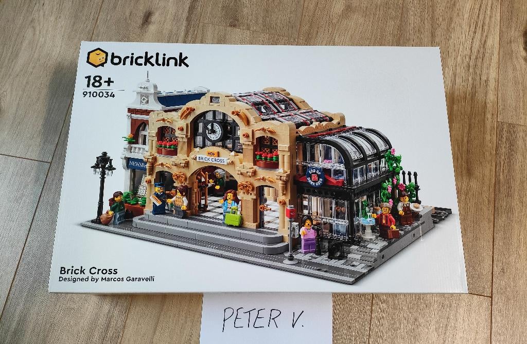 Lego Bricklink Brick Cross Train Station 910034 MISB, Neuf, Overige thema's, Lego, Ensemble complet