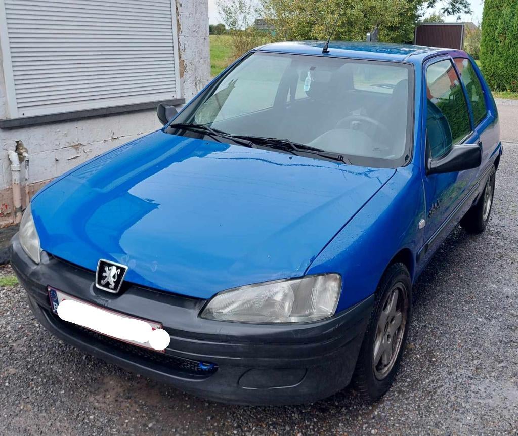 Peugeot 106, Auto's, Voorwielaandrijving, Stof, Blauw, Handgeschakeld
