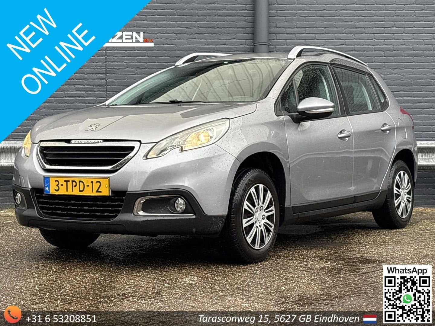 Peugeot 2008 1.2 VTi Allure | Airco | Cruise |, Argent ou Gris, Achat, Entreprise, Boîte manuelle