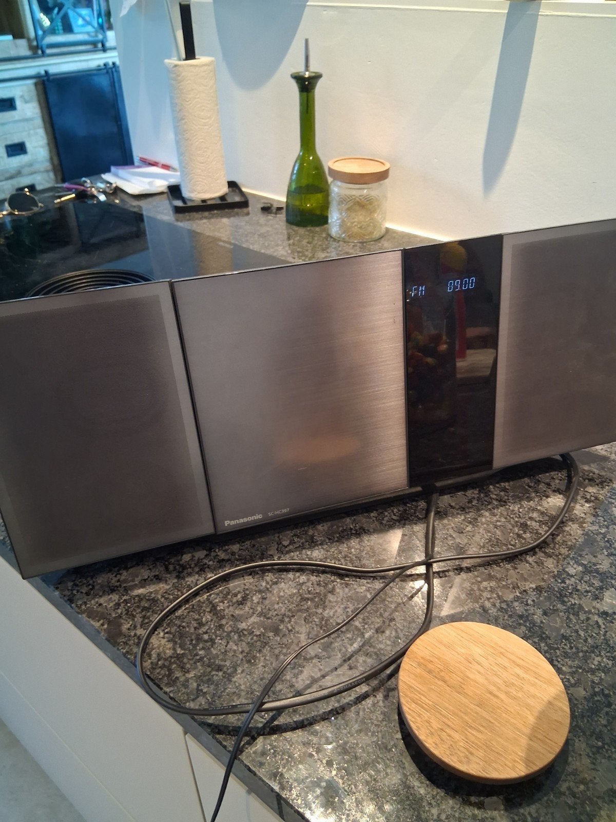 Panasonic radio, Enlèvement, Comme neuf, Radio, Avec lecteur de CD