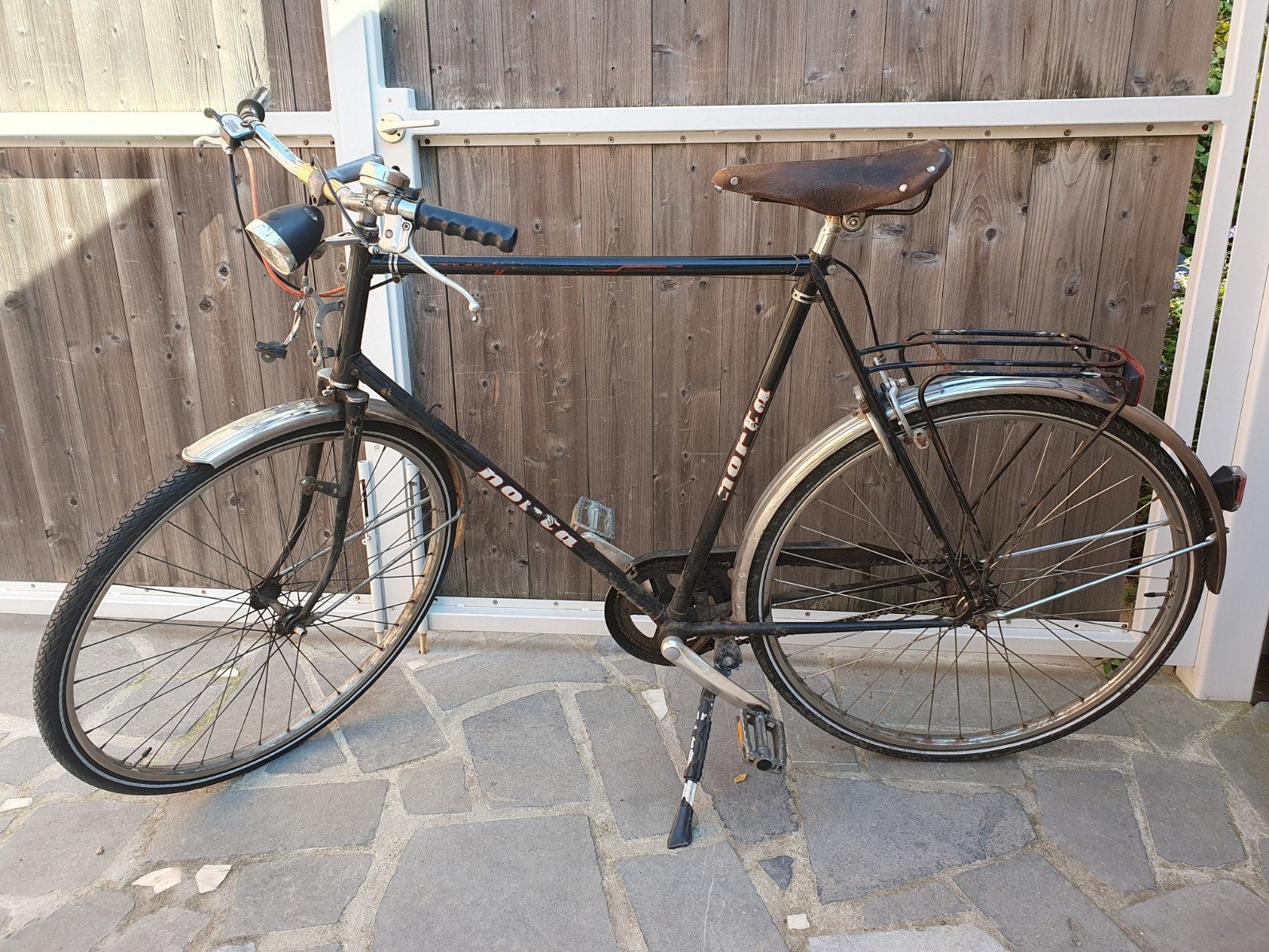 norta herenfiets, rem te herstellen, Vélos & Vélomoteurs, 59 cm ou plus, Enlèvement, Frein sur jante, Norta
