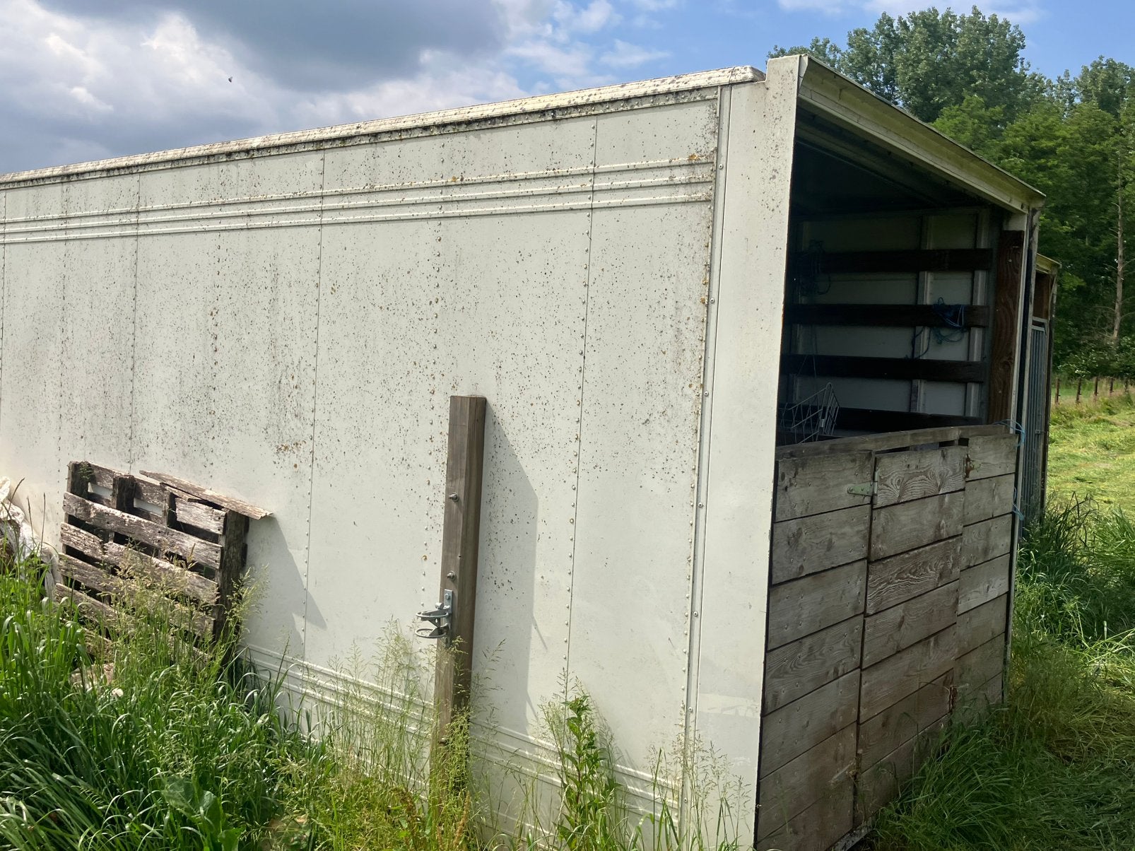 Alu containers als schuilhok, Doe-het-zelf en Bouw, Ophalen