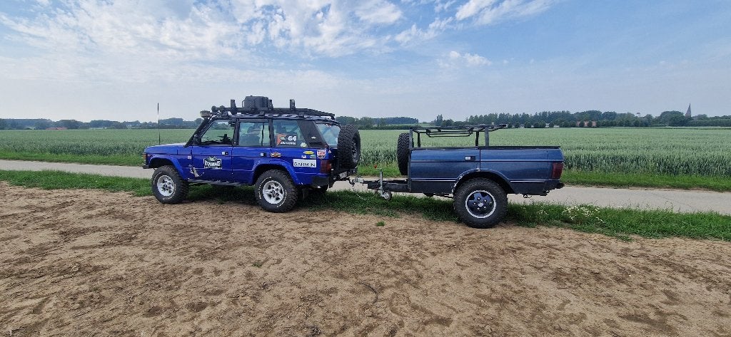Aanhangwagen Range rover classic, Ophalen, Gebruikt