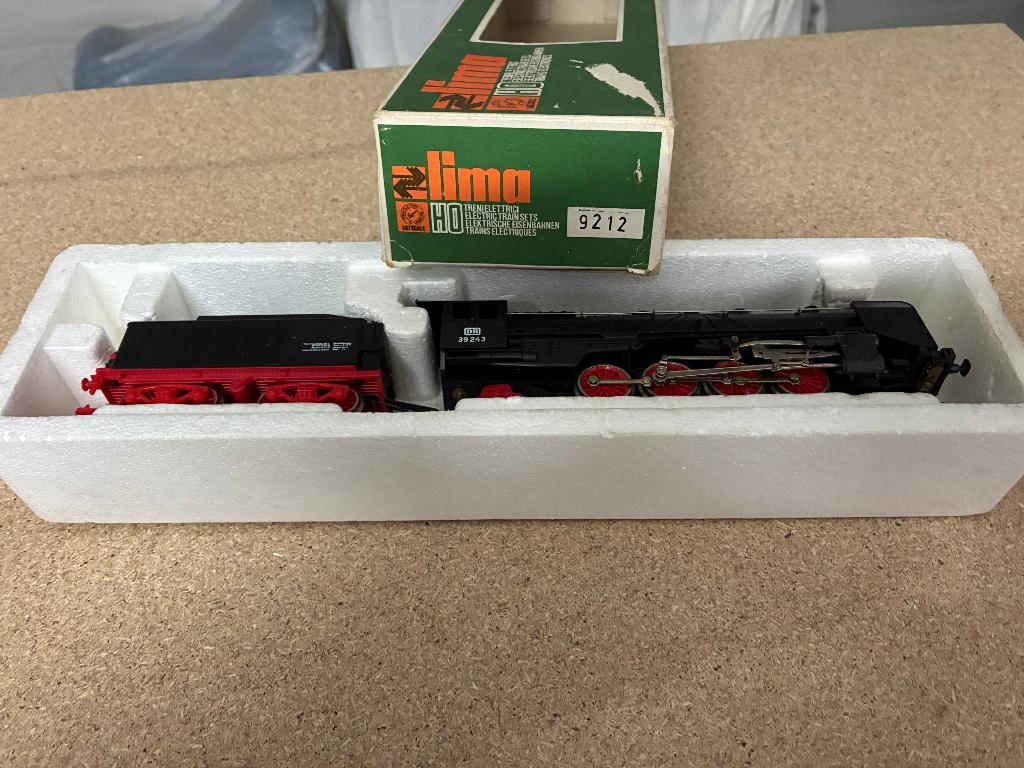 LIMA HO stoomloc DB 39 243 + tender, Hobby en Vrije tijd, Ophalen, Gebruikt, Analoog, Lima