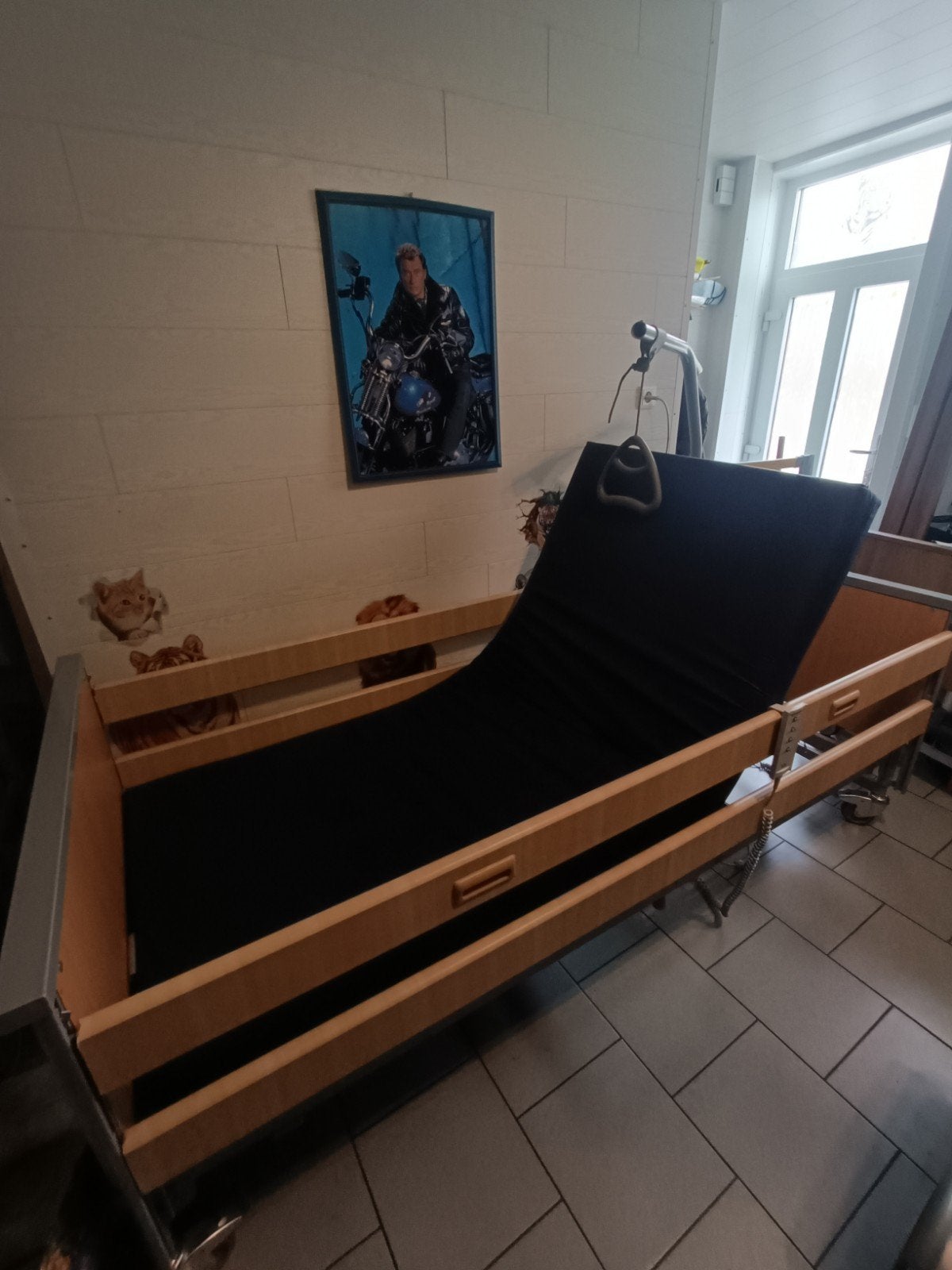 Lit médical médicalisé électrique comme à l'hôpital (NIKEL), Enlèvement