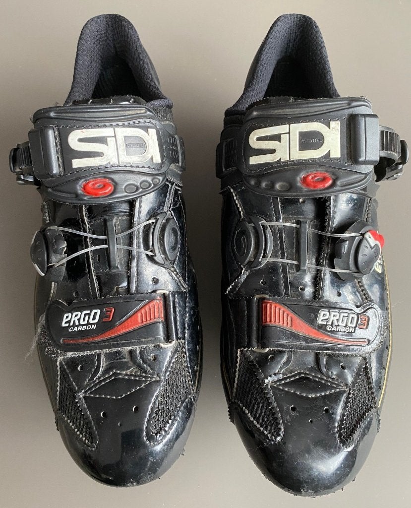 Sidi Ergo 3 Carbon Racefiets-schoenen voor heren - maat 43., Gebruikt, Heren, Schoenen, Ophalen of Verzenden