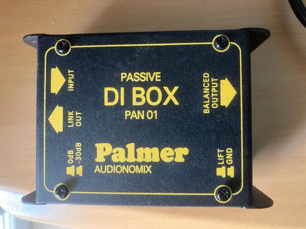 Palmer PAN 01 - Boîtier d'identification passif, Musique & Instruments, Effets, Enlèvement ou Envoi, Utilisé, Autres types
