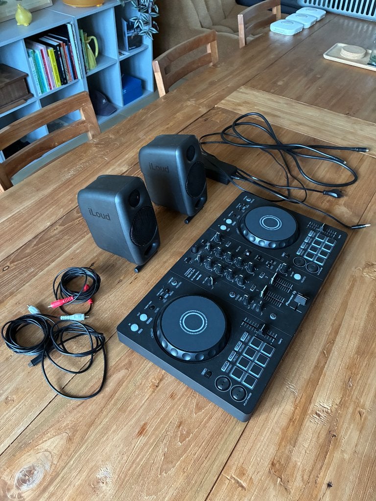 Pioneer DDJ-FLX4 + iLoud monitors, Musique & Instruments, Enlèvement, Comme neuf, DJ-Set, Pioneer