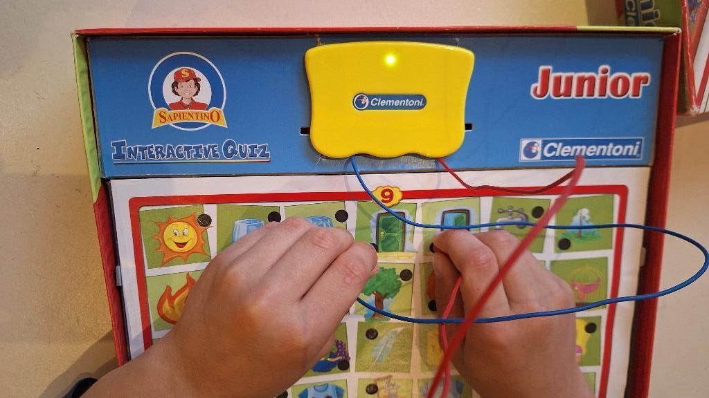 Interactive quiz junior Clementoni, Ophalen, Gebruikt