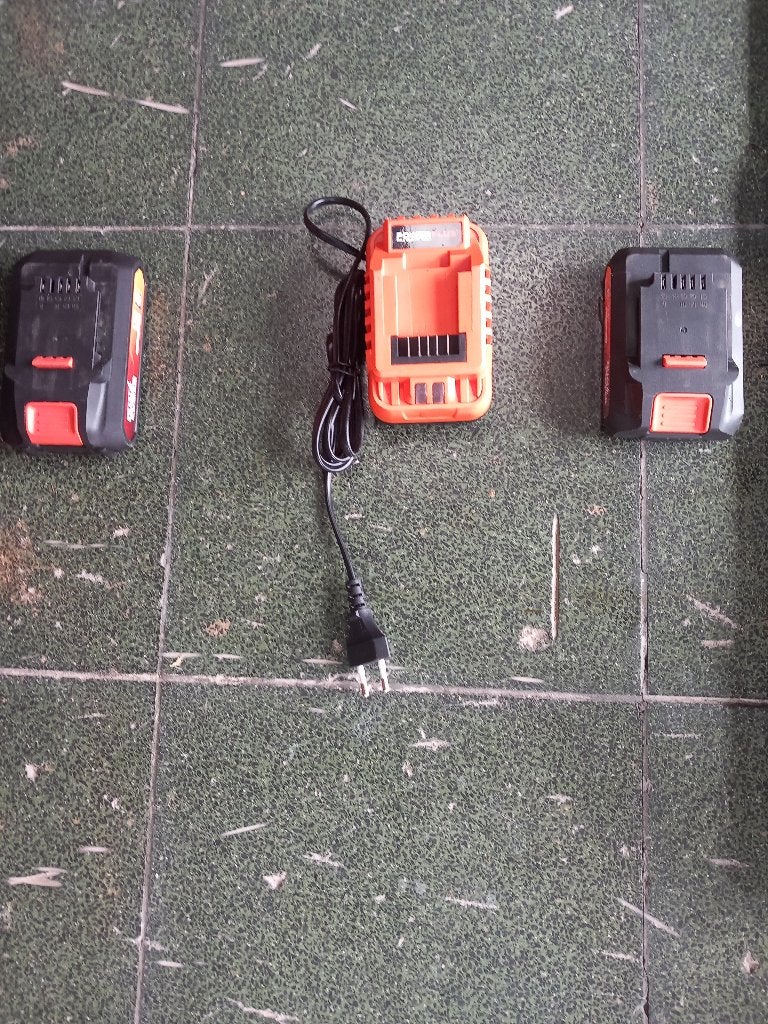 taille-haie à batterie PowerPlus de 20 V, Enlèvement, Utilisé, Batterie, Powerplus