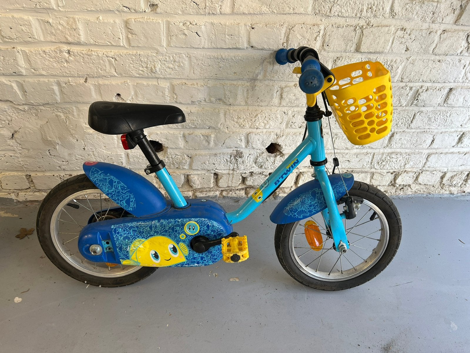 VÉLO enfant 14 pouces 3-5 ans 500 OCEAN, Vélos & Vélomoteurs, Enlèvement, Comme neuf