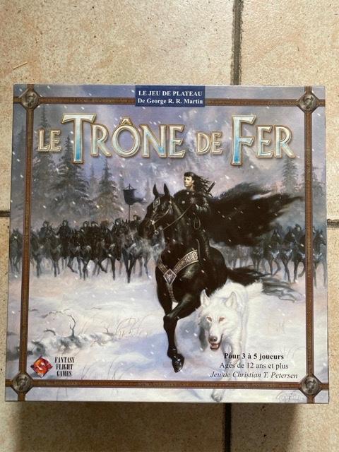 LE TRONE DE FER : LE JEU DE PLATEAU - superbe jeu, Enlèvement ou Envoi