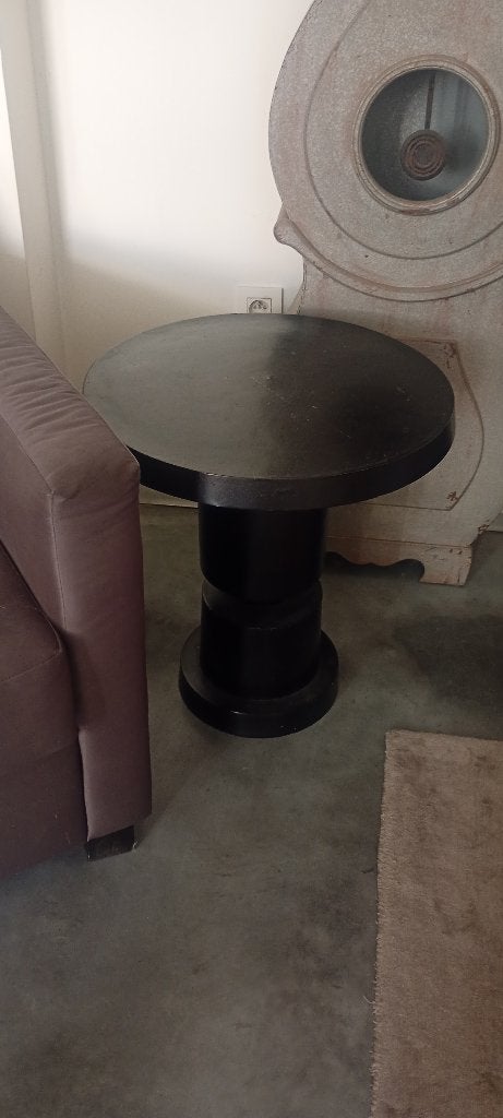 Bijzettafel in metaal, Ophalen, Modern design, Gebruikt, 50 tot 100 cm