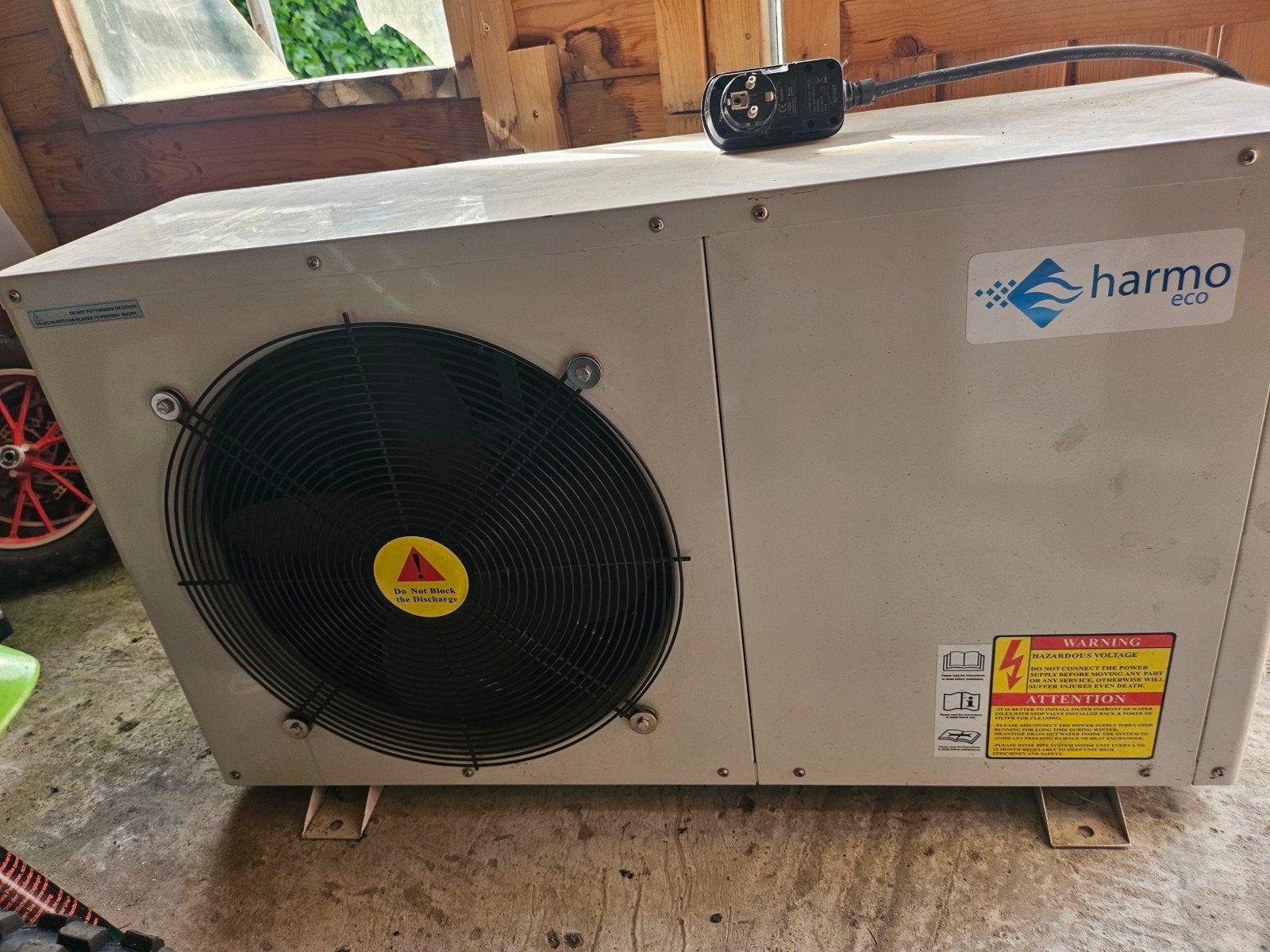 Pompe à chaleur piscine Harmo Eco 9 kW, Jardin & Terrasse, Enlèvement, Utilisé, Pompe