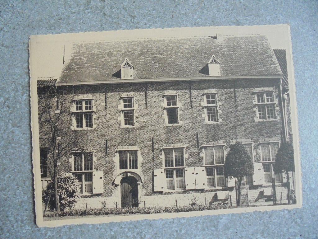 Onbeschreven oude postkaart Kruibeke Klooster OLVr Visitatie, Verzamelen, Postkaarten | België, Verzenden