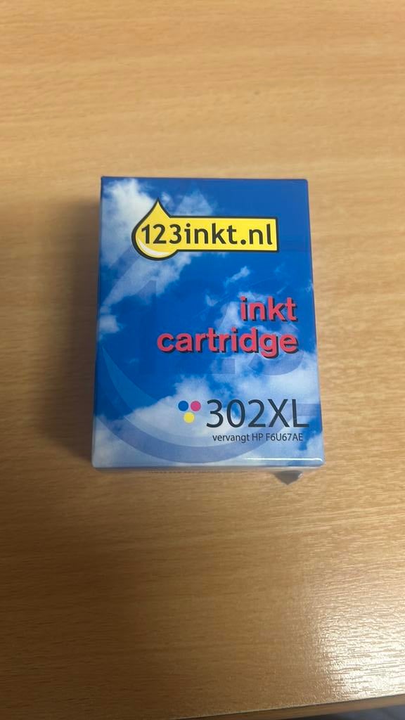 Inkt HP302 XL kleur, Computers en Software, Ophalen of Verzenden, Nieuw, Cartridge