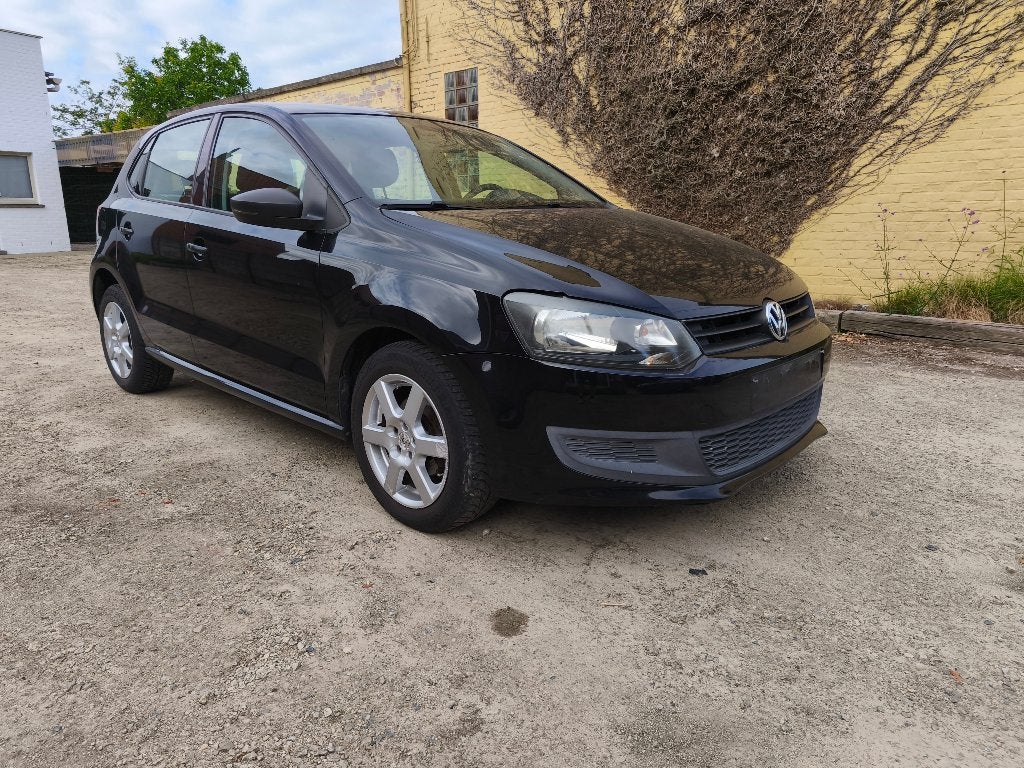 VW Polo 6R 1.2i essence EURO 5 123dkm, CT, Euro 5, Achat, Boîte manuelle, Noir
