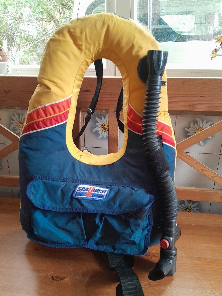 Gilet stabilisateur (plongée), Sports nautiques & Bateaux, Enlèvement, Utilisé, Gilet de stabilisation