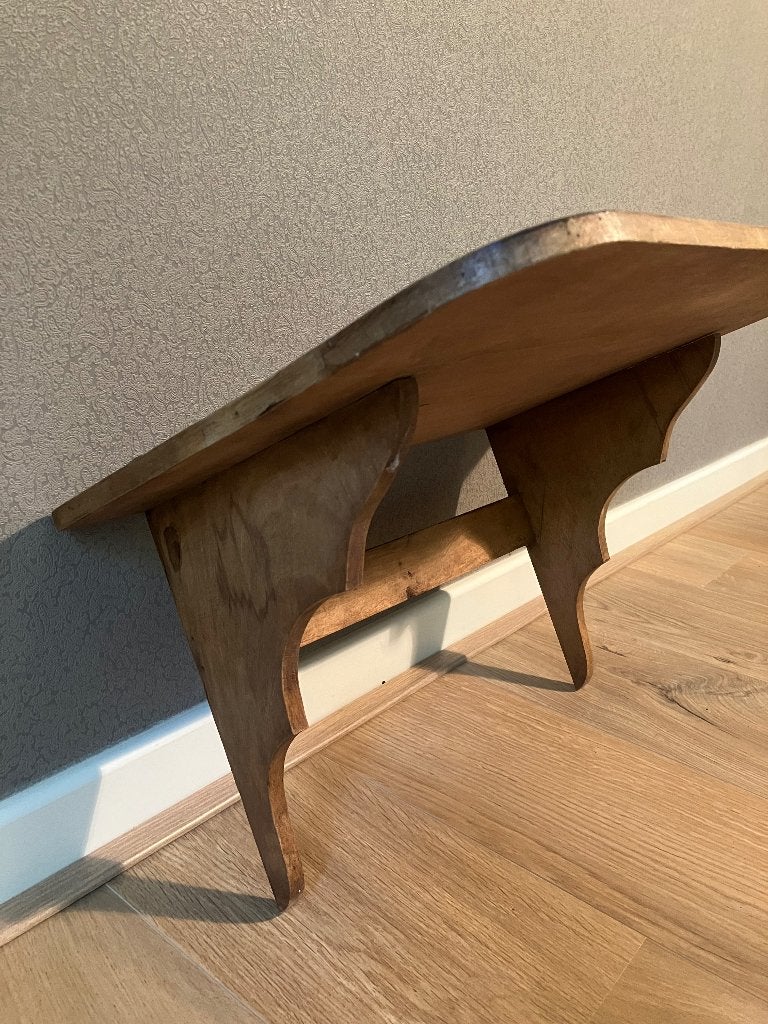Vintage wandrek, boekenplank, Antiek en Kunst, Antiek | Meubels | Kasten, Ophalen