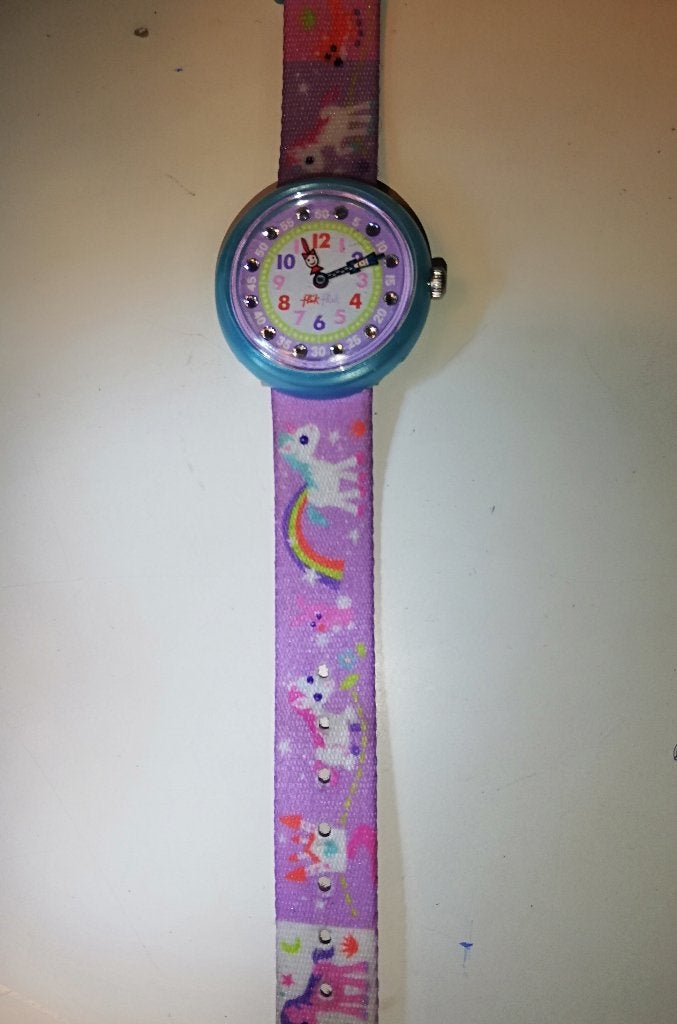 FOREST: Montre enfant FlikFlak licornes, en tres bon etat !, Handtassen en Accessoires, Horloges | Kinderen, Ophalen of Verzenden