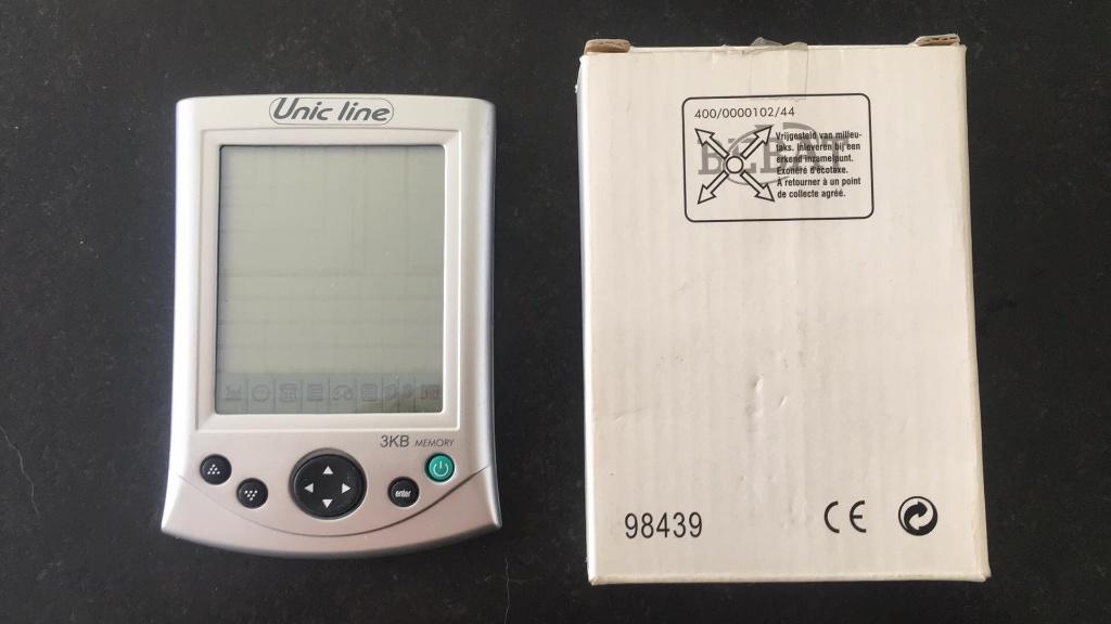 Unic line 3KB Memory PDA met touchscreen & stylus, Telecommunicatie, Pda's, Zo goed als nieuw, Overige systemen, Overige merken