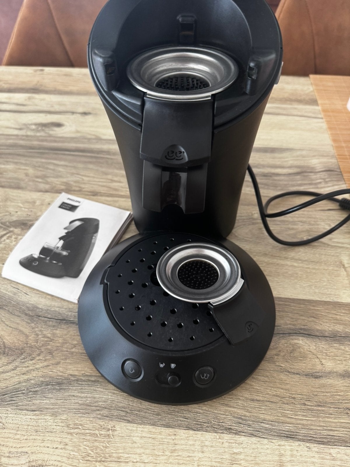Senseo Original Plus CSA220 CSA210, Electroménager, Cafetières, Réservoir d'eau amovible, Comme neuf, Dosettes et capsules de café