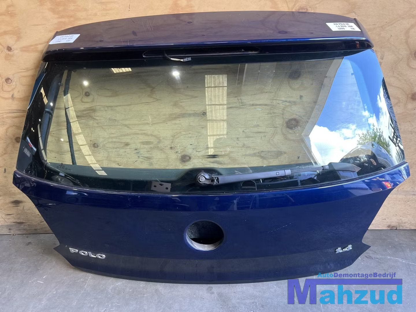 VW POLO 6R Blauw LD5Q Achterklep 2009-2016, Auto-onderdelen, Gebruikt, Volkswagen AG, Vw@volkswagen.de, Achter