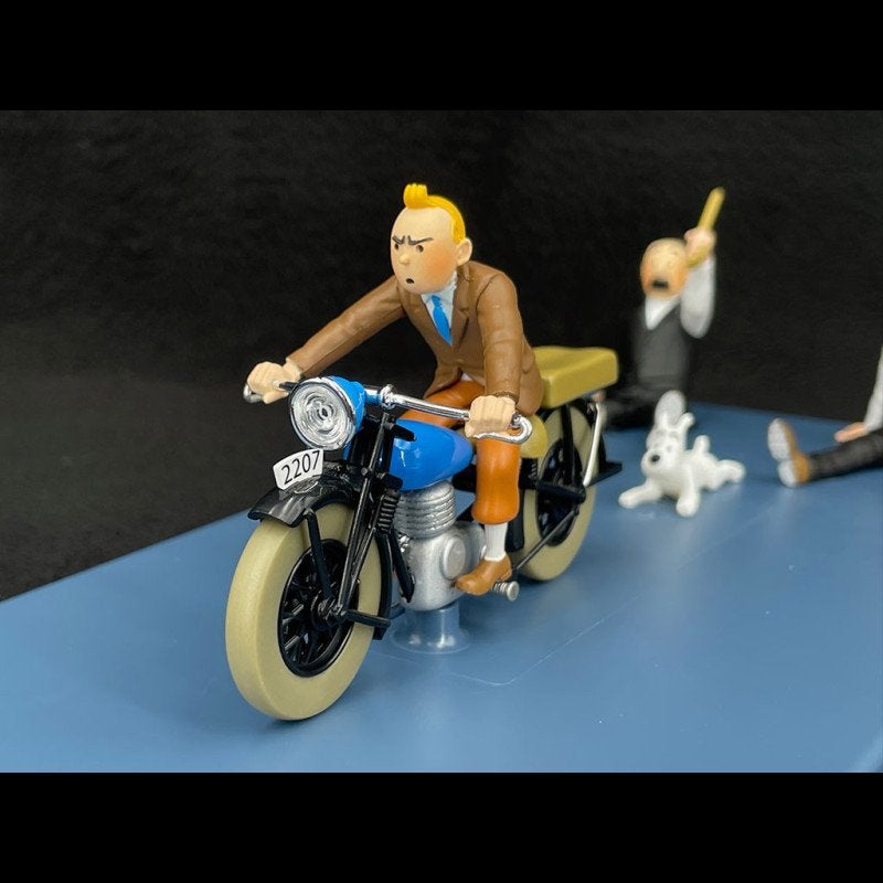 Moto de Tintin –  n70, réf. 29970, 1/24, Enlèvement ou Envoi, Tintin, Neuf, Statue ou Figurine