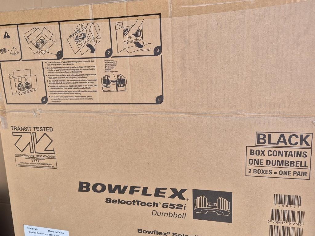 fitness - BowFlex SelectTech verstelbare halterset (paar), Sport en Fitness, Ophalen, Zo goed als nieuw, Benen, Halterset