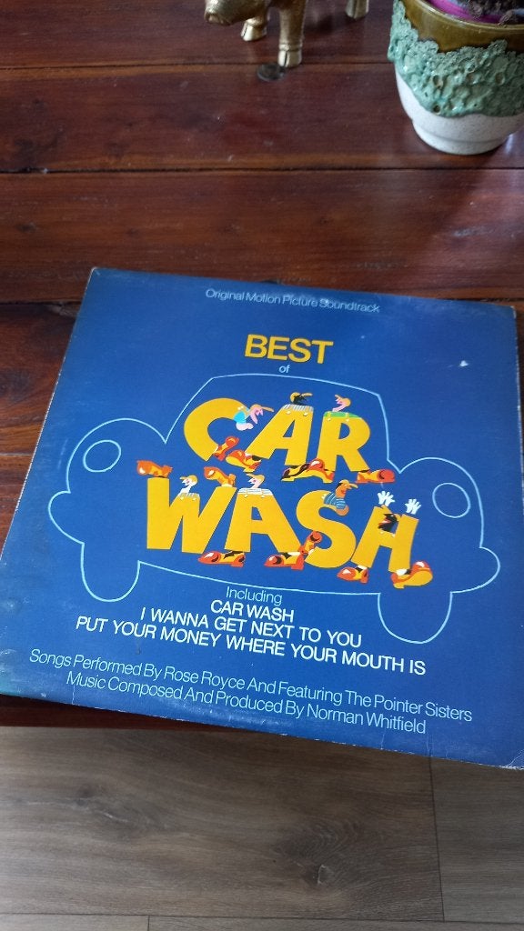Vinyl 33t bande original du film "car wash", Ophalen, Zo goed als nieuw, Pop