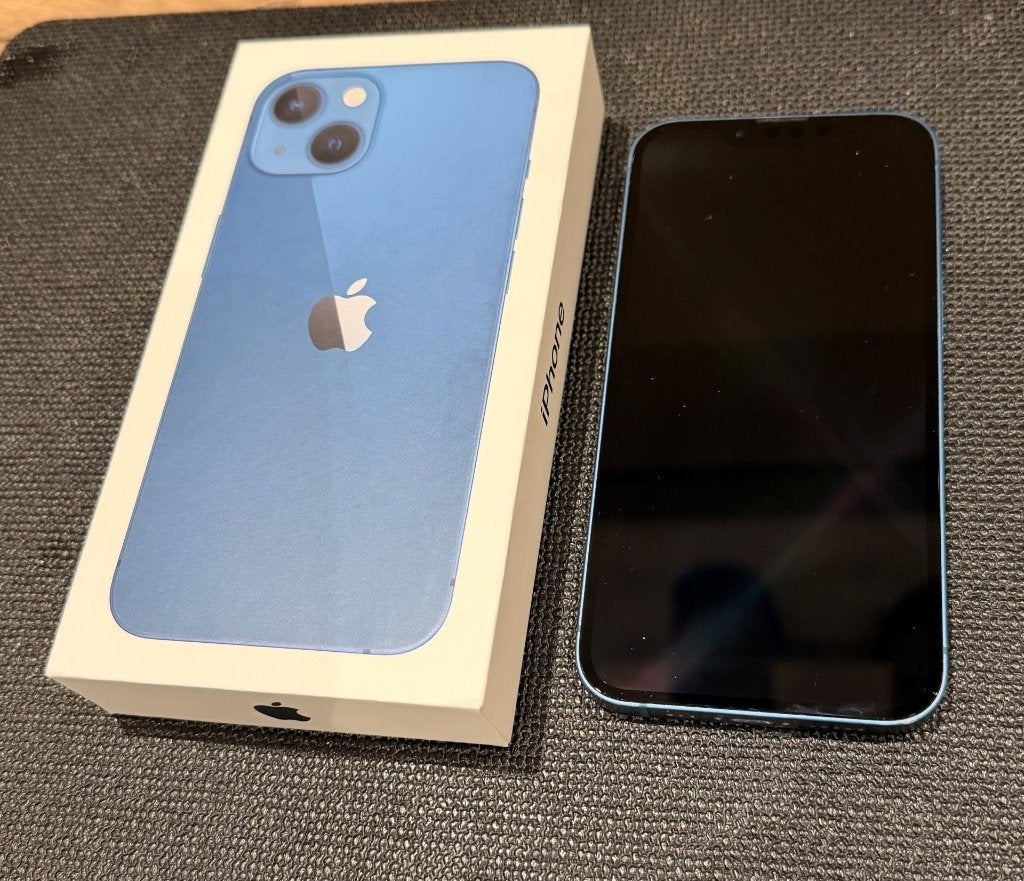 iPhone 13 – 256GB – Blauw, Gebruikt, Blauw, IPhone 13, Met simlock