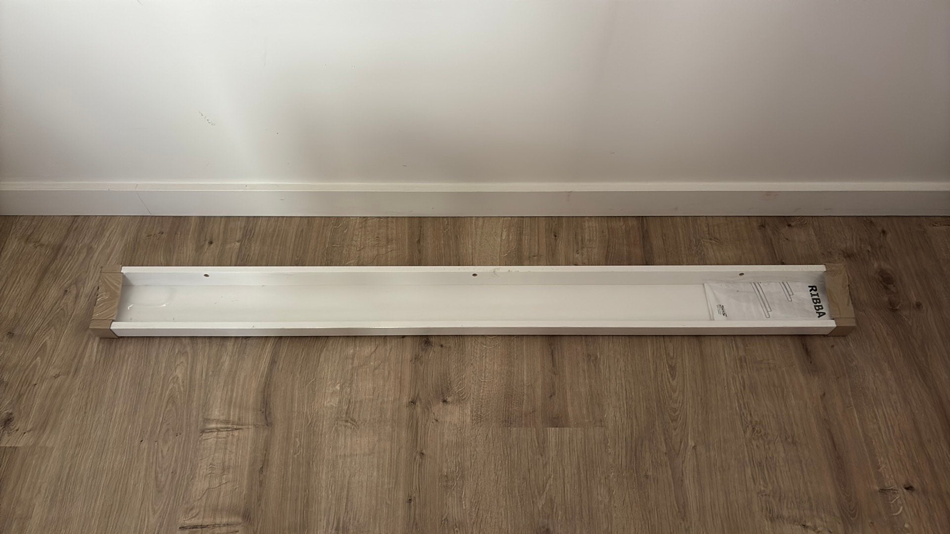 Wandplank wit, Huis en Inrichting, Woonaccessoires | Wandplanken en Boekenplanken, Ophalen, Nieuw