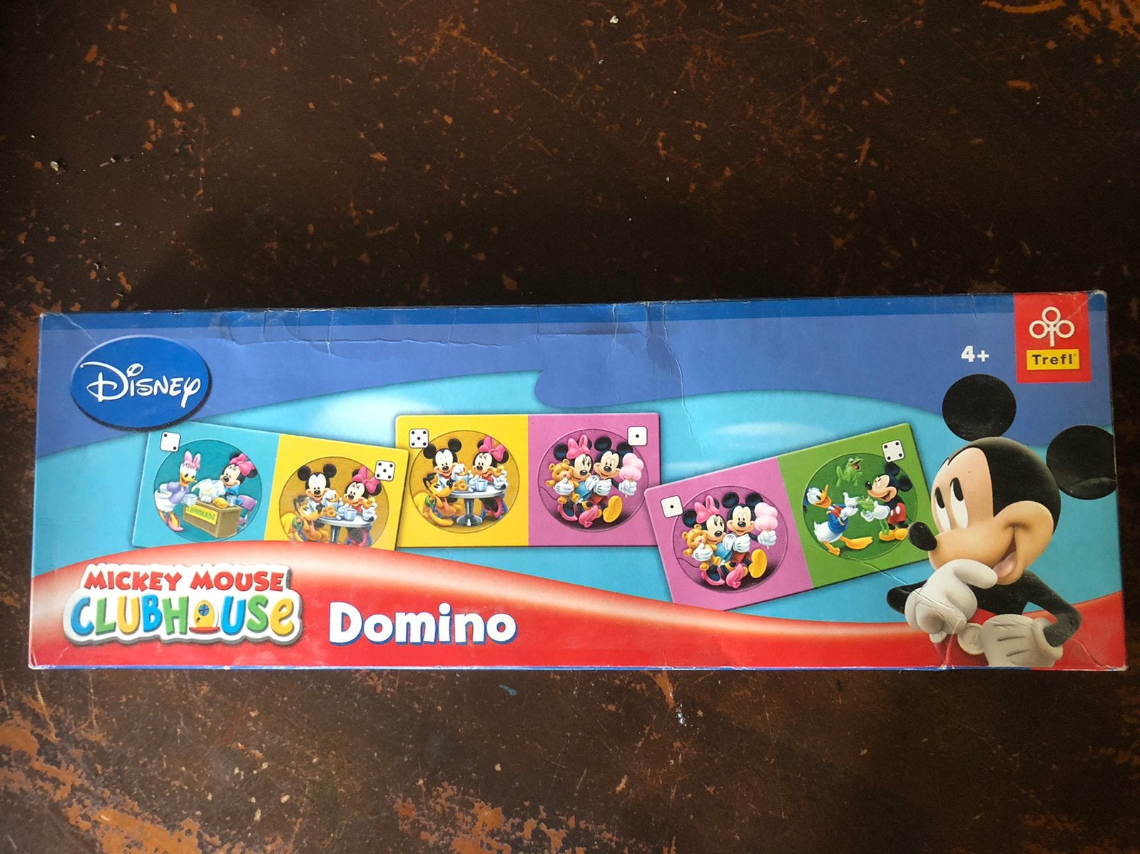 Domino Disney Mickey Mouse Clubhouse vanaf 4 jaar, Kinderen en Baby's, Speelgoed | Overig, Ophalen of Verzenden, Gebruikt
