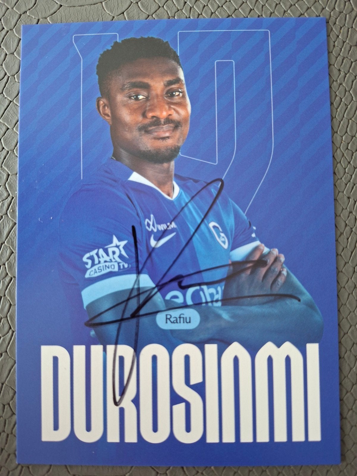 Handtekening Durosinmi, Enlèvement ou Envoi