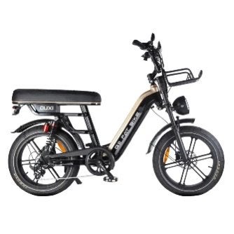 De OUXI Q9 - Zwart is een populaire elektrische, Fietsen en Brommers, Ophalen of Verzenden, Zo goed als nieuw
