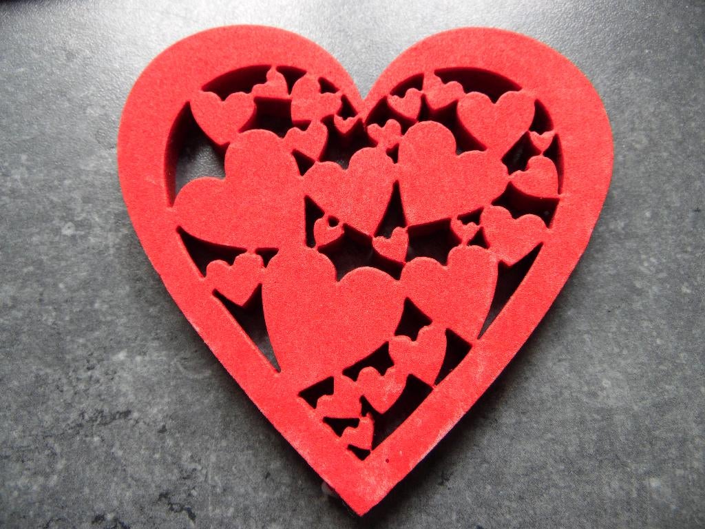 Decoratie hartjes, Enlèvement ou Envoi, Comme neuf, Décoration