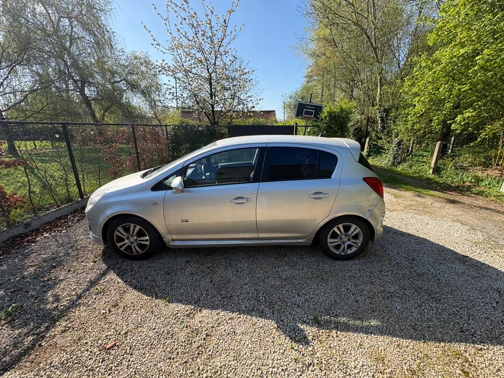 Opel Corsa 2008 te koop, Euro 5, Zwart, 5 deurs, Particulier