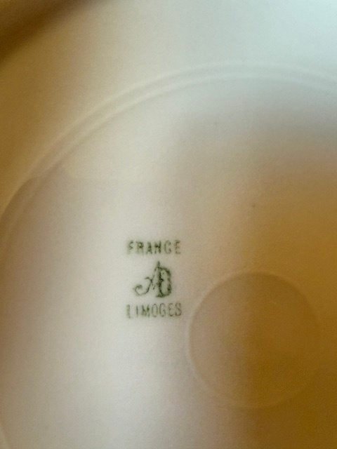 Antiek Limoges Porselein Servies – Achille Blot (AB)ca 1900, Ophalen