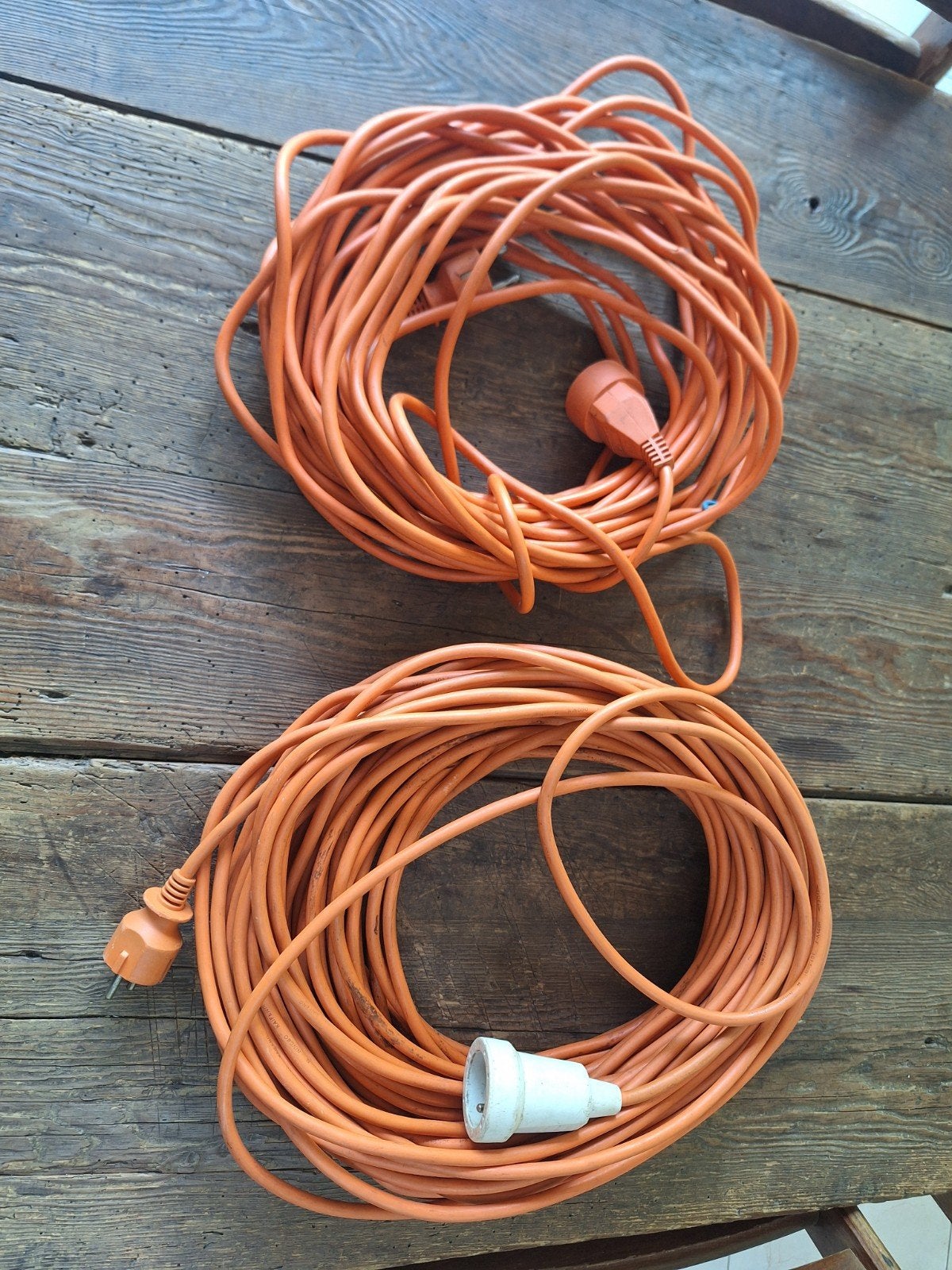 2 x lange elektrische kabel, Ophalen of Verzenden