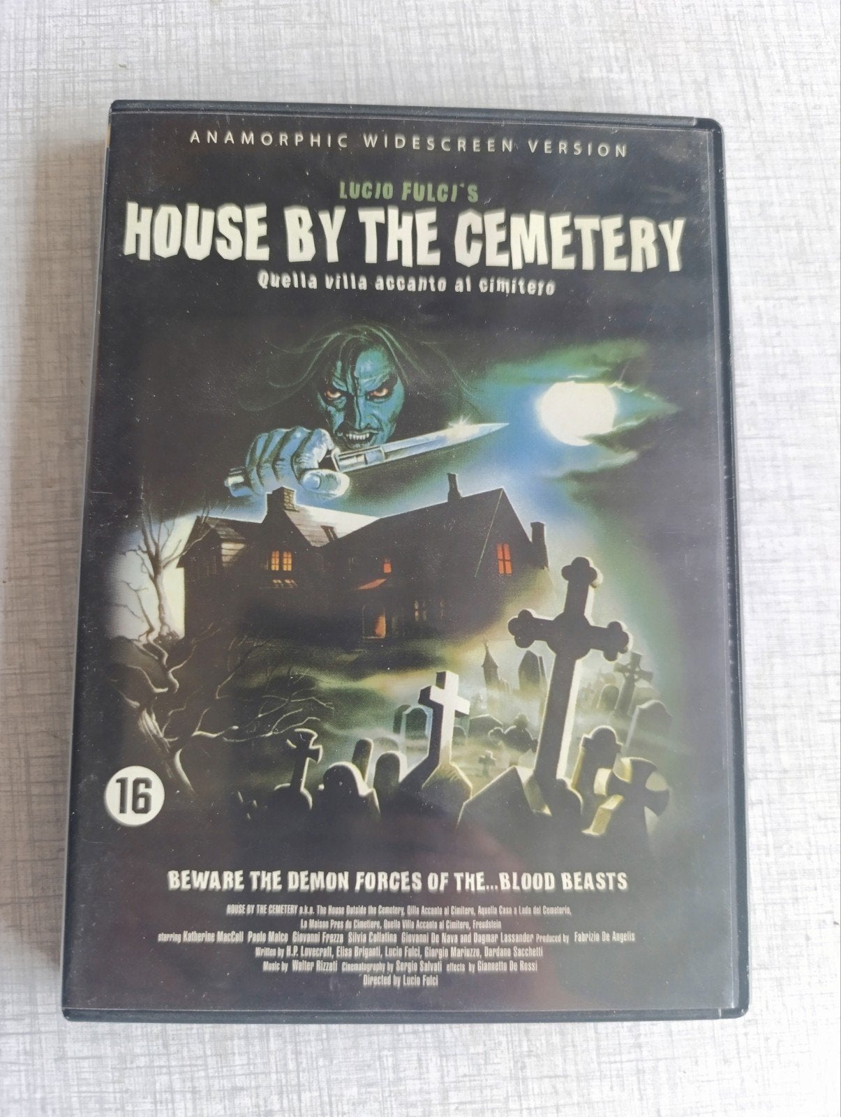 DVD House by the cemetery horror, Cd's en Dvd's, Dvd's | Horror, Ophalen of Verzenden