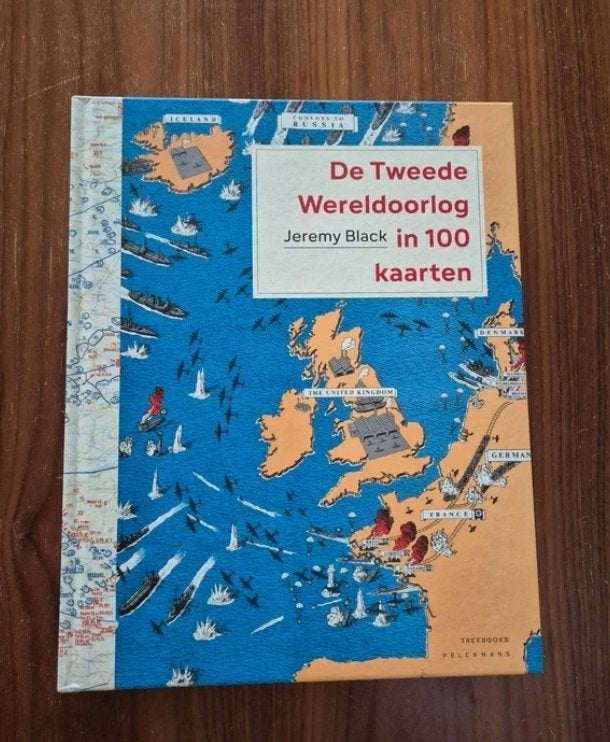 Boek De Tweede Wereldoorlog in 100 kaarten, Jeremy Martin Black (Historicus), Nieuw, Algemeen, Ophalen