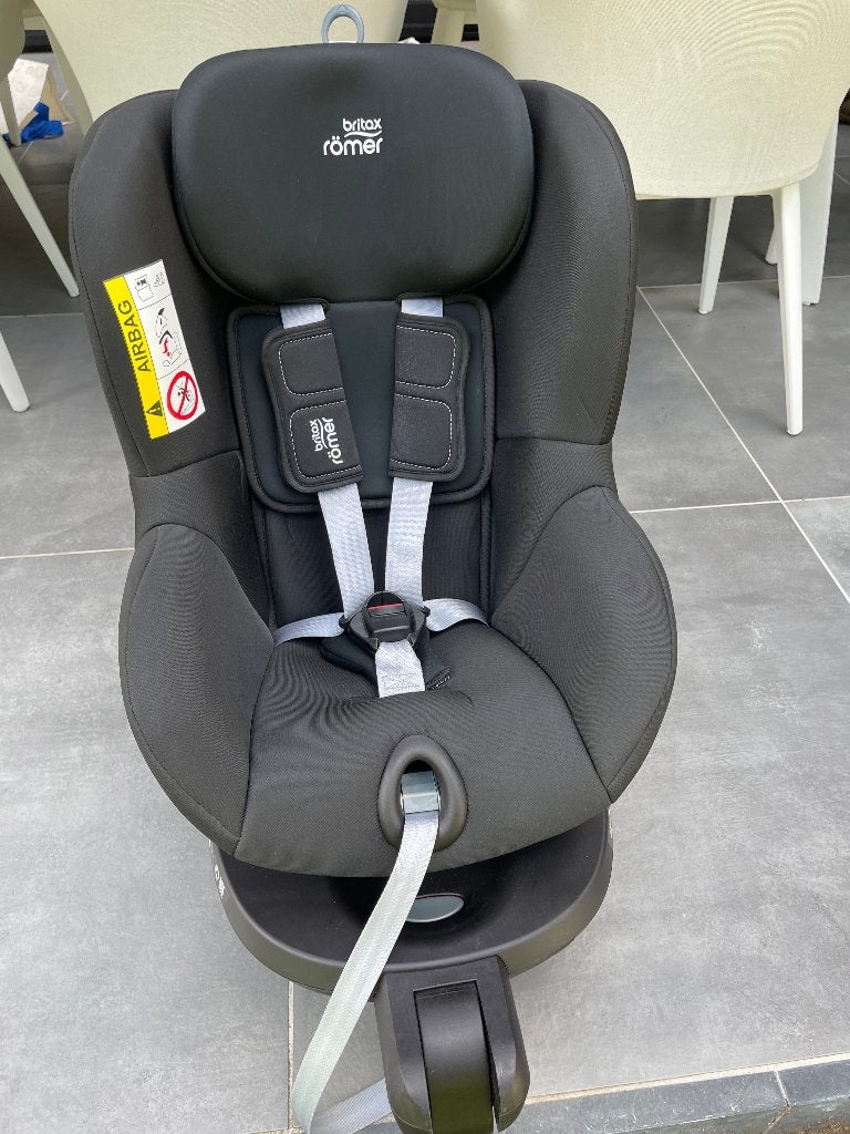 Autostoel britax dualfix2 R isofix, Ophalen, Romer, Verstelbare rugleuning, 0 t/m 18 kg