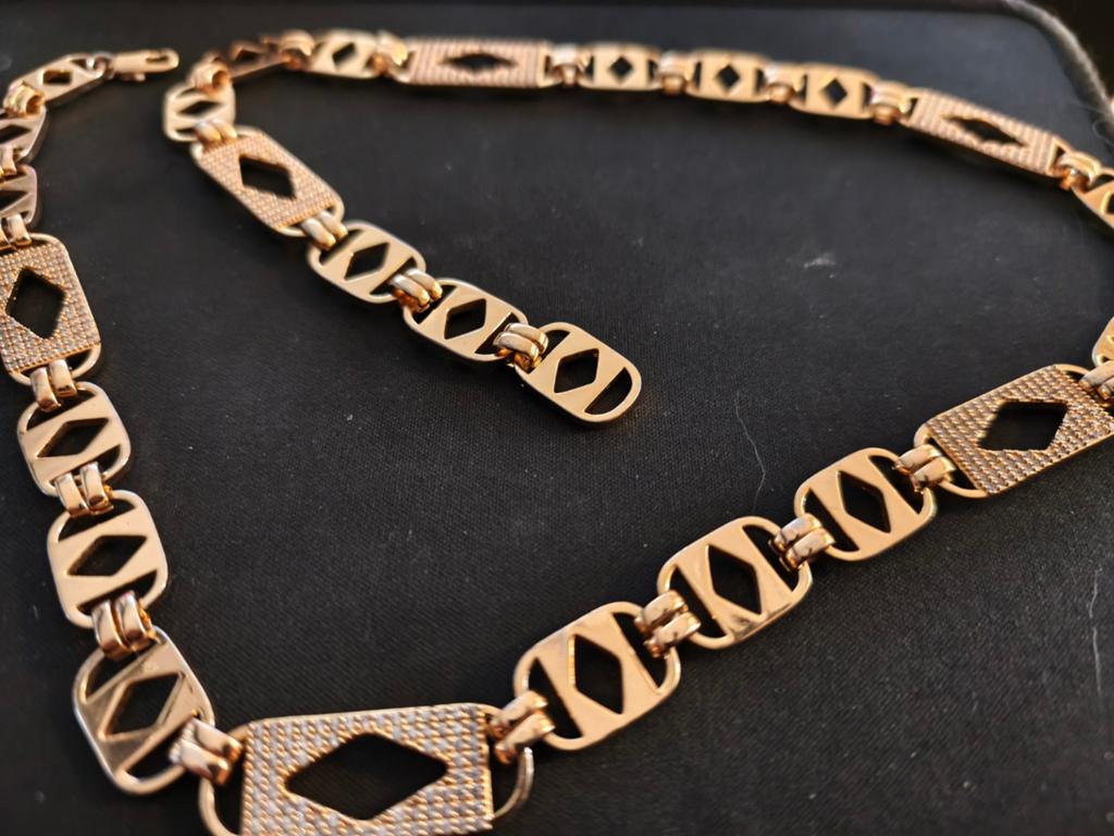 Ketting, Handtassen en Accessoires, Kettingen, Ophalen, Nieuw, Goud, Overige materialen