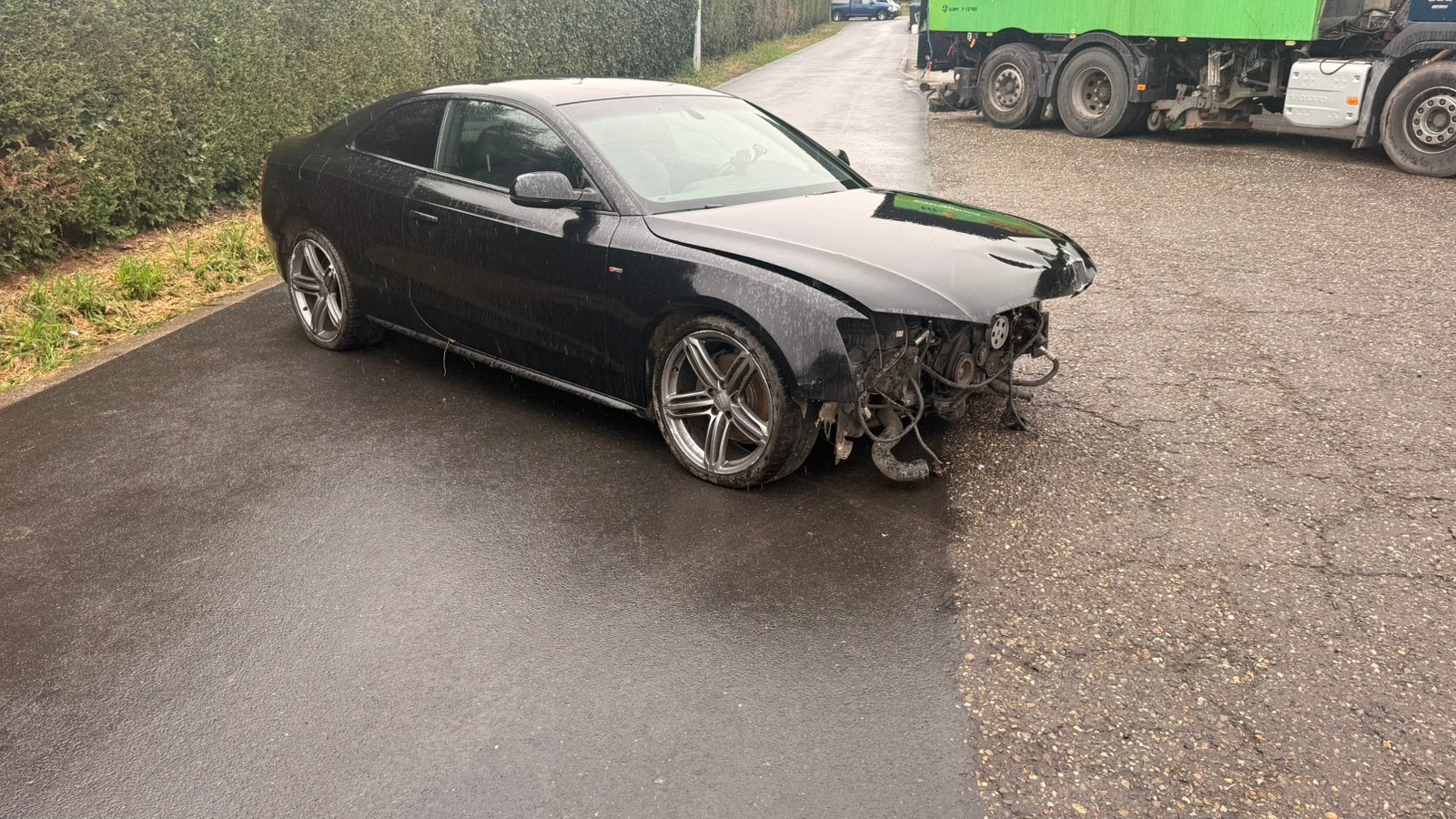 Audi a5 1.8 benzine start en rijd, Auto's, Audi, Euro 5, Zwart, Handgeschakeld, Particulier